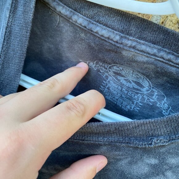 Vintage 2005 Skullbone 'Death Reaper Graphic T Shirt Large - Picture 6 of 6